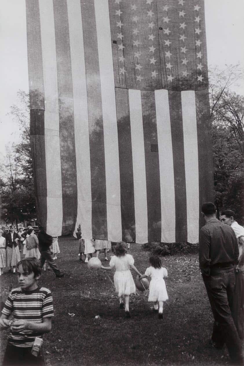 Robert Frank, Fourth of July, Jay, NY, 1955