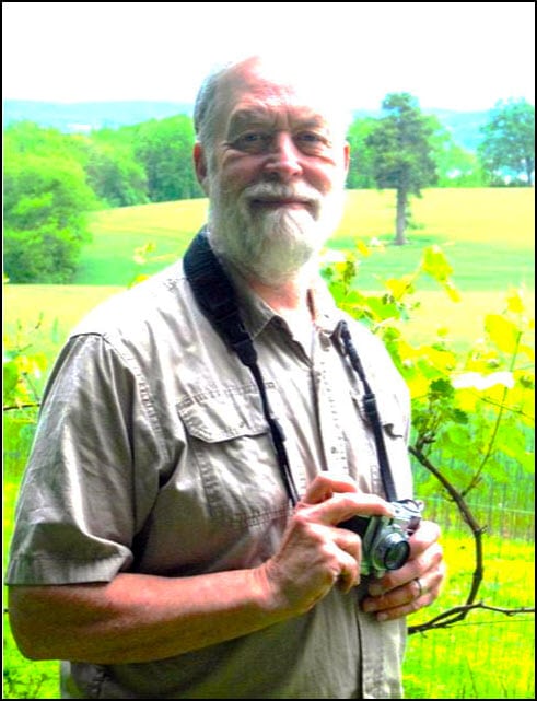 Author and Tenax expert Wes Loder with his compact Tenax II