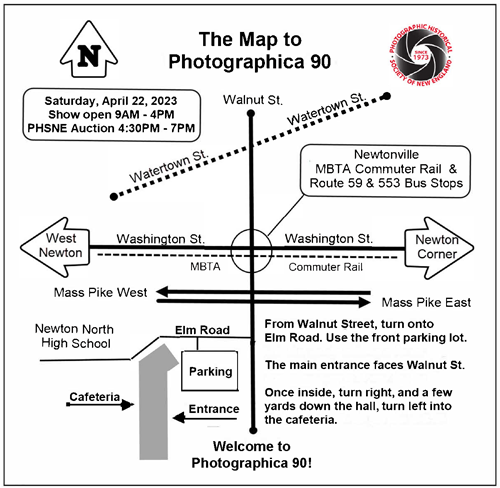 Photographica Event Map, April 22, 2023
