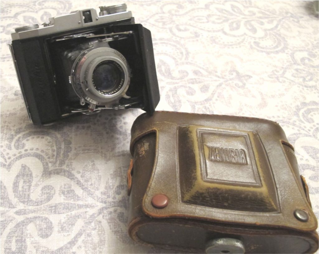 Photo of the Zenobia C with a camera case.